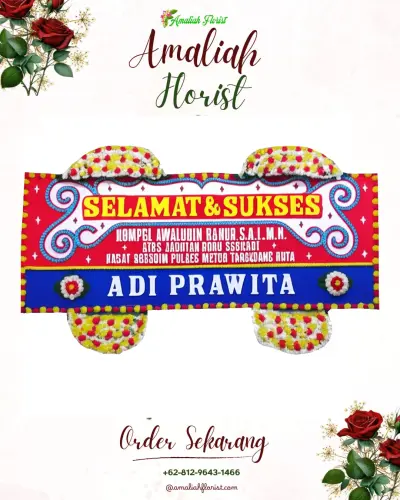 Karangan Bunga Ucapan Selamat di Koto Lalang